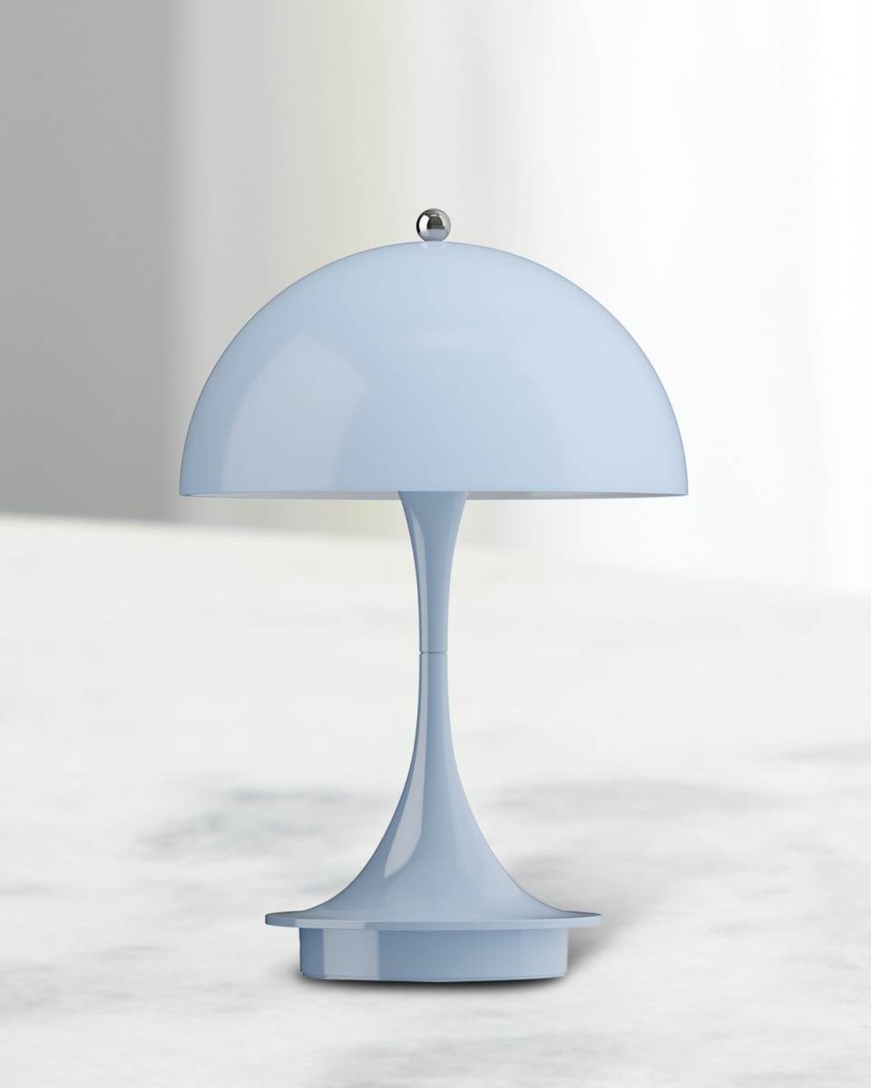 Panthella Portable Acrylic Table Lamp, 10"